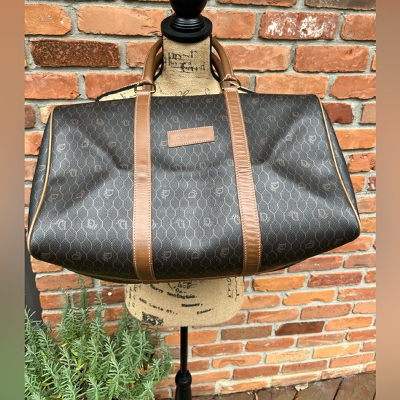 Authentic Vintage Christian Dior Honeycomb Tote w Dior Lock &Key EUC - Picture 3 of 16